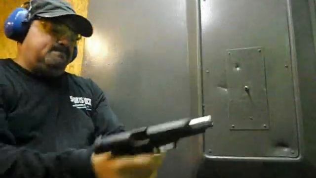 Daewoo DP-51 9mm at the range with muzzle flash ( 5K) ( LH9 ) смотреть онлайн