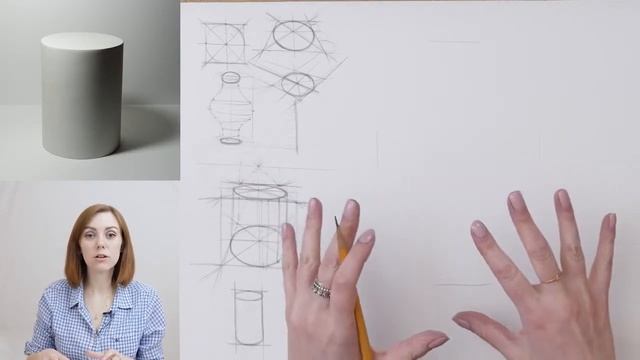 Урок 2 2 Цилиндр в перспективе смотреть онлайн