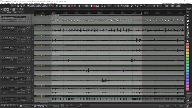 Reaper Tutorial- Adjusting the project tempo to your Audio!! смотреть онлайн