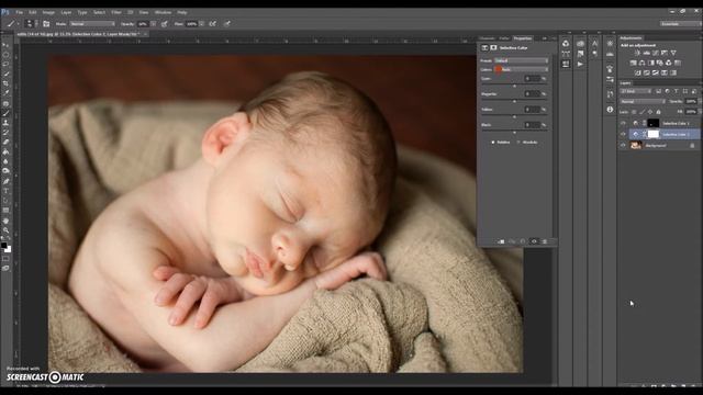 How to Get Rid of Red Skin & Jaundice in Photoshop смотреть онлайн