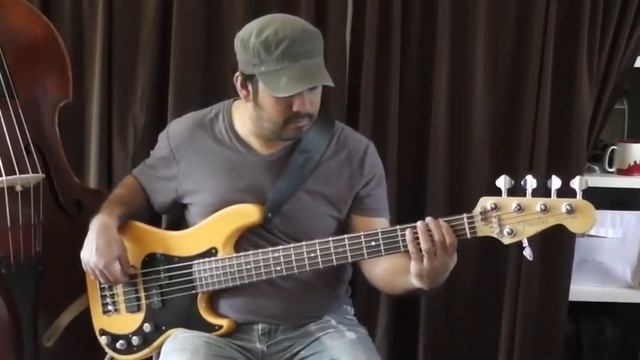 2005 Fender American Deluxe Precision V Bass Review смотреть онлайн