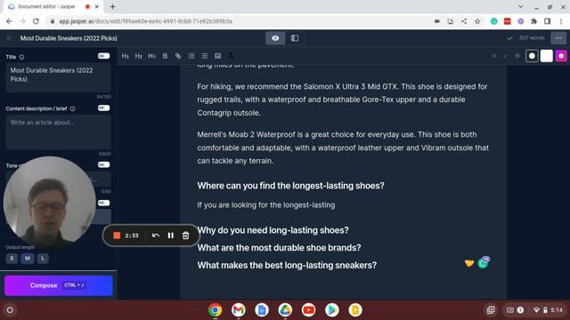 Tutorial: How To Use Artifical Intelligence To Write A Long Form Article смотреть онлайн