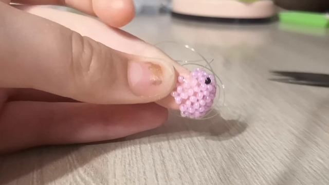 туториал на мини амигуруми аксолотля из бисера смотреть онлайн