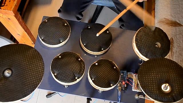 DIY Electronic Drums - Arduino MIDI Drums смотреть онлайн
