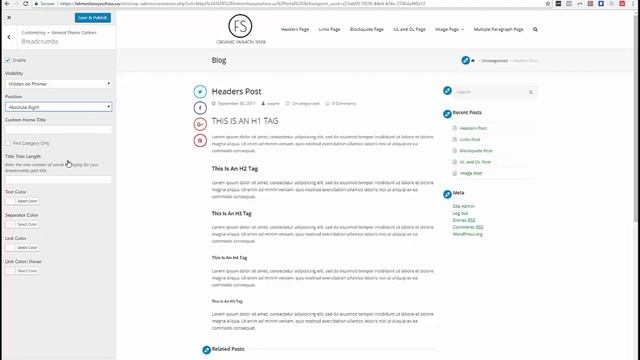 How To Setup WordPress Breadcrumbs | Total Theme: By WPExplorer смотреть онлайн