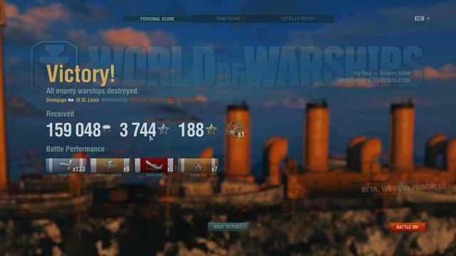 World of Warships 133 hits... WOW! смотреть онлайн
