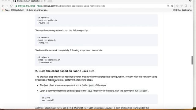 It demonstrates to create, deploy and test a blockchain network using hyperledger fabric sdk java. смотреть онлайн