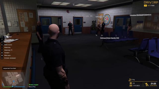 Gta 5 Drive RP. В ПД новый генерал, точнее генеральша! смотреть онлайн