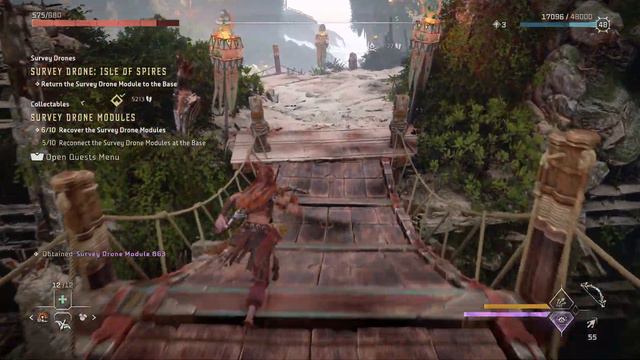 Survey Drone: Isle of Spires - Horizon Forbidden West Gameplay 4K PS5 смотреть онлайн