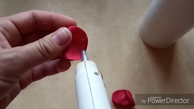 #Роза из #фоамирана #резинки-розочки