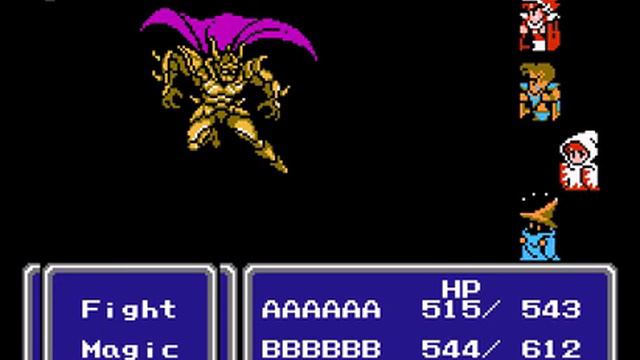 Final Fantasy III (english translation) (NES / Nintendo) - Vizzed.com GamePlay (rom hack) Goldor смотреть онлайн