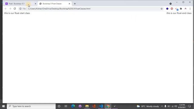 Bootstrap 5 floating classes. смотреть онлайн