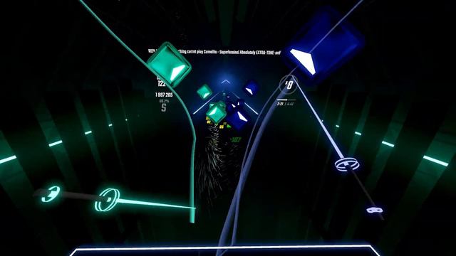 Interesting map - 87.83% #3 - Superluminal Absolutely EXTRA-TONE-ordinary by Camellia - Beat Saber смотреть онлайн