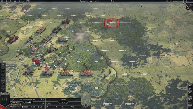 Panzer Corps 2 Axis Operations 1945 Unternehmen Frühlingserwachen #11 смотреть онлайн