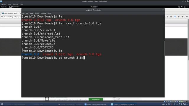 How to install Crunch password generator in Linux Fedora 22 смотреть онлайн