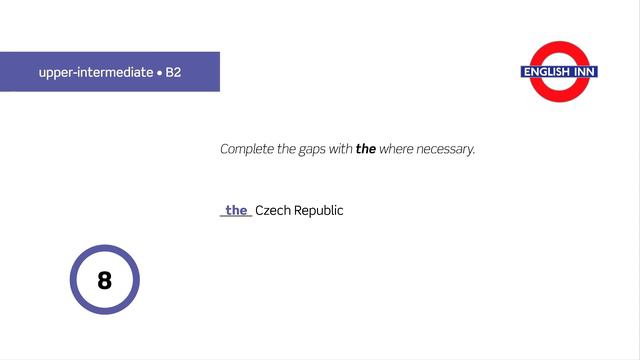 English in 3 minutes (Upper-Intermediate / B2) - Grammar: THE (geographical names) 2 смотреть онлайн