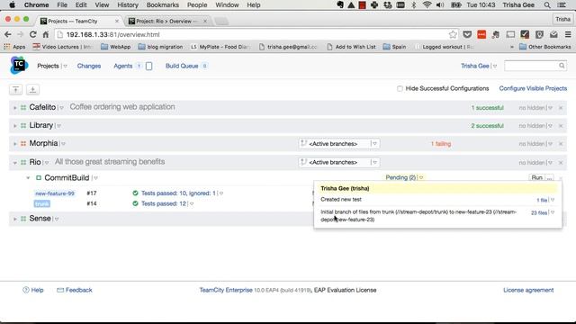 Perforce Streams in TeamCity смотреть онлайн