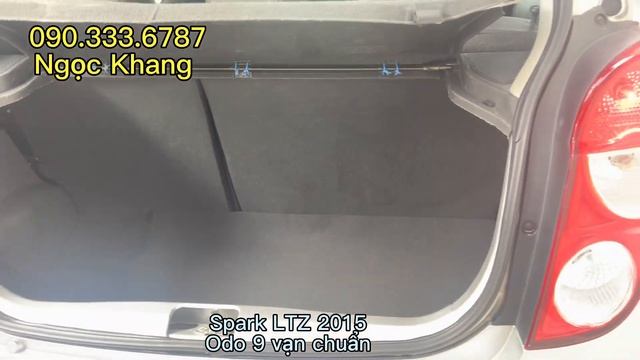 Nhỏ gọn số tự động, ko hao xăng Spark LTZ 2015, chuẩn odo, xe zin đét #0903336787 #xeotocu #topcar смотреть онлайн