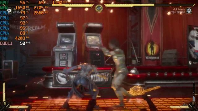 Mortal Kombat 11 With The Nvidia GTX 750 TI - 2GB & The Intel Q8400 : Part 1