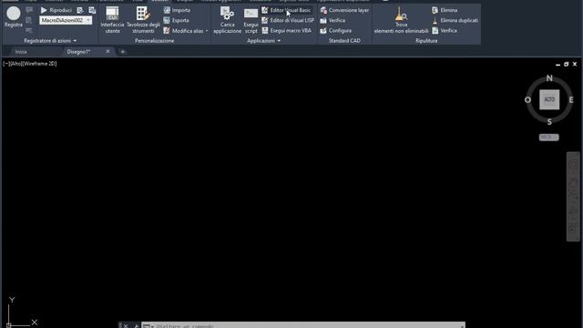Chiama l'editor di Visual Basic AutoCAD смотреть онлайн