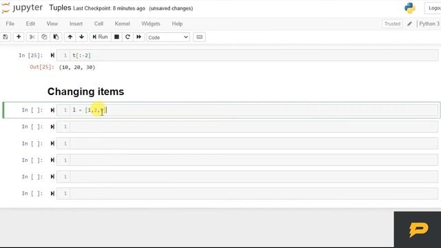 Python - Tuples смотреть онлайн