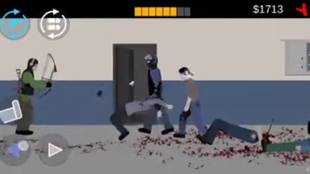 Играем в flats zombies /внимание много крови, и т.д!\ смотреть онлайн