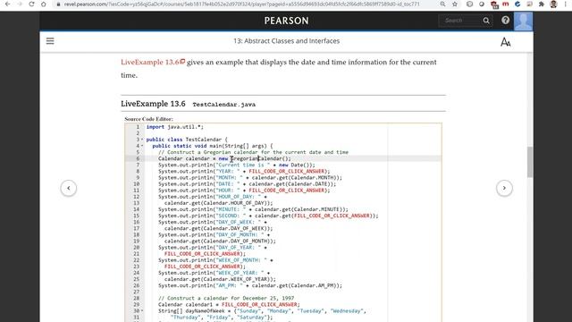 Daniel Liang Java Section 13.4 смотреть онлайн