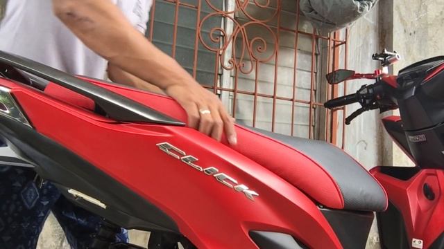 Honda Click 150i | Removable Seat Cover | DIY смотреть онлайн