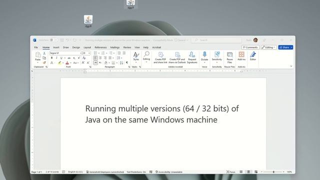 How to run multiple java versions (64 / 32 bits) on the same Windows смотреть онлайн