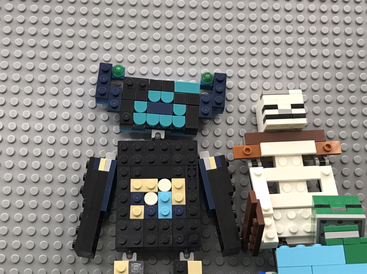 Мобы мутанты и Warden в LEGO Minecraft 2022! смотреть онлайн