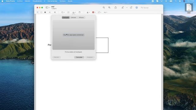 ¿Cómo firmar un documento PDF con el Mac? смотреть онлайн