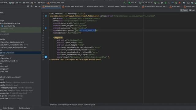 Motion Layout Tutorial | Making Twitter Splash Screen (2020 ver.) смотреть онлайн