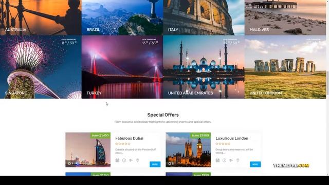 Airi - Travel Booking WordPress Theme hotel booking смотреть онлайн