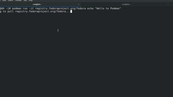 Podman создание и управление  контейнерами | Fedora Silverblue