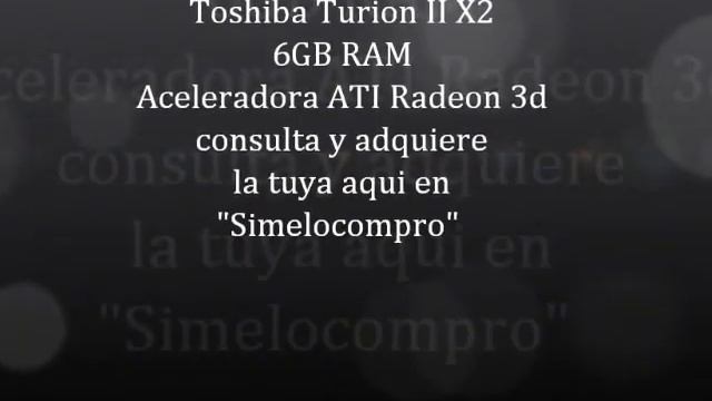 turion II x2 2.4ghz Laptop Toshiba L655 Super смотреть онлайн