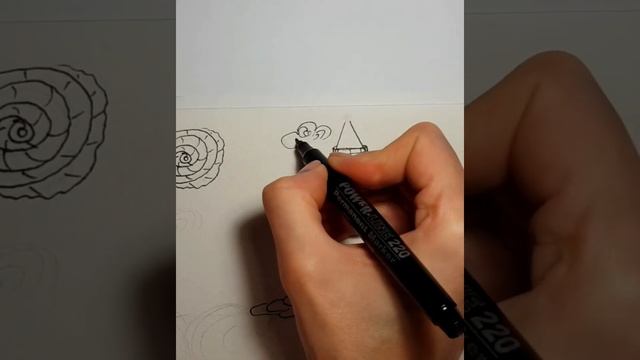 Рисуем открытку Маяк смотреть онлайн