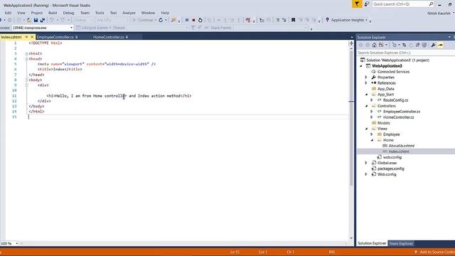 (#6) View in MVC 5 application | What is View in MVC | MVC Tutorial for Beginners in .net c# смотреть онлайн