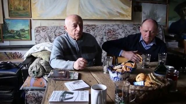 Александр Городницкий в гостях у Виктора Тихомирова. Видео 1 смотреть онлайн