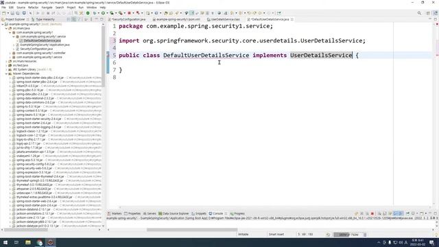 Spring Security UserDetailsService 활용 인증과정 1편 смотреть онлайн