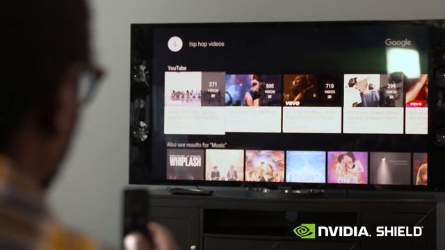 YouTube Voice Search on NVIDIA SHIELD Android TV смотреть онлайн