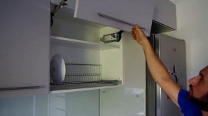 Компенсация веса фасад на примере механизма Aventos HF от BLUM