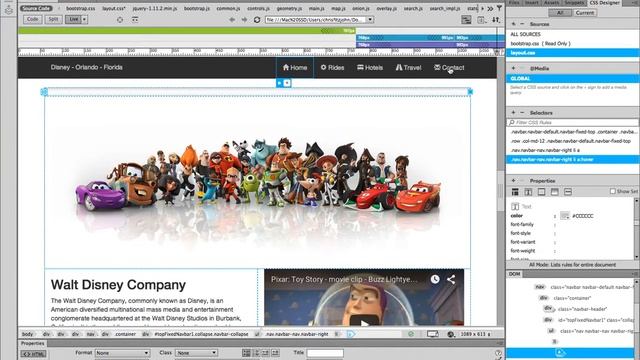 Bootstrap - styling the bootstrap navbar смотреть онлайн