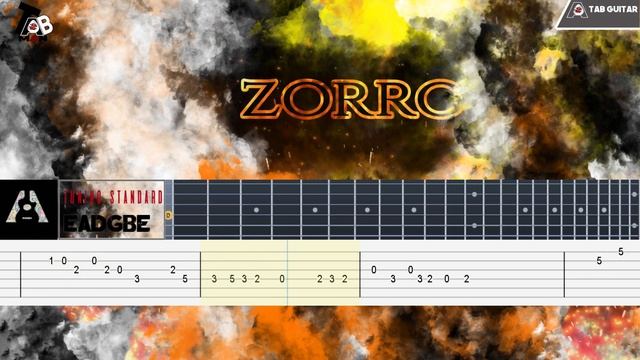 The Mask of Zorro Theme Song Guitar Tutorial смотреть онлайн