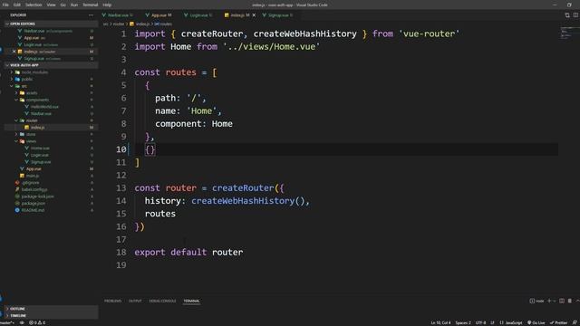 4# Router Yönlendirmelerini Oluşturma [Vue 3-Vuex 4-Firebase 9 Auth Kullanımı] смотреть онлайн