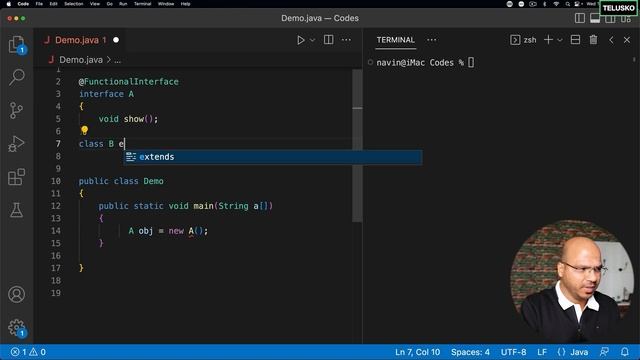 #72 Functional Interface New in Java смотреть онлайн