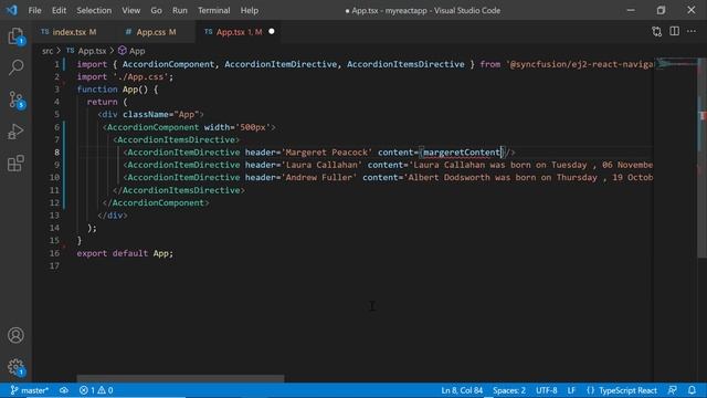 Getting Started with the React Accordion Component смотреть онлайн