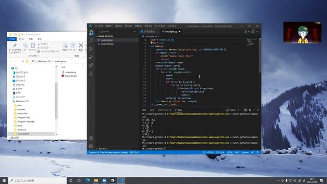 OpenCV(Python)プログラミング(10/12) 近傍画素を使った計算 смотреть онлайн
