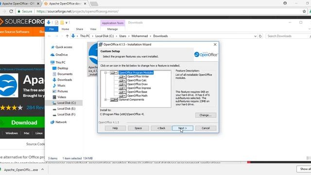 نشاط (1) : تنصيب برنامج OpenOffice ودراسة وظائفه المختلفة смотреть онлайн