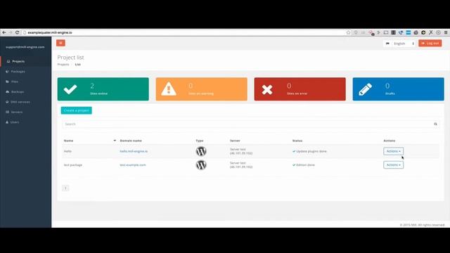 Update your WordPress core and plugin on Mill смотреть онлайн