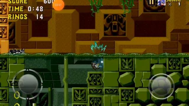 Играю в соник 1 часть вреде первая #соник #игры смотреть онлайн